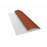 Планка финишная БХ new 0,5 Satin Matt RAL 8004 терракота (2м)