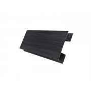 Планка H-образная БХ new 0,45 Print Premium Grey Wood TwinColor (3м)