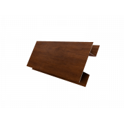 Планка H-образная Экобрус 0,45 Print-Double Premium с пленкой Golden Wood Fresh (2м)