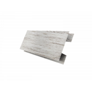 Планка H-образная Экобрус 0,45 Print Elite с пленкой Snow Wood TwinColor (2м)