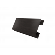 Планка H-образная Экобрус 0,45 Print Elite с пленкой Coffee Wood TwinColor (3м)