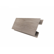 Планка H-образная Экобрус 0,45 Print Elite с пленкой White Wood TwinColor (2м)