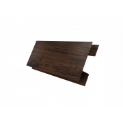 Планка H-образная Экобрус 0,45 Print Elite с пленкой Cherry Wood TwinColor (2м)