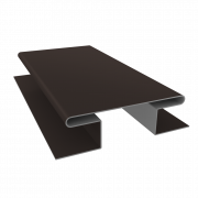 Планка H-образная стыковочная сложная 0,5 Satin Matt TX RR 32 темно-коричневый (2м)