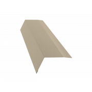 Планка карнизная 100х65 0,45 PE с пленкой RAL 1015 светлая слоновая кость (3м)