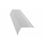 Планка карнизная 100х65 0,45 PE с пленкой RAL 9003 сигнальный белый (3м)