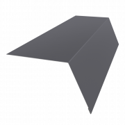 Планка карнизная широкая 100х85 0,5 Satin с пленкой RAL 7004 сигнальный серый (3м)