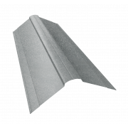 Планка конька фигурного 150x150 0,45 Zn (3м)