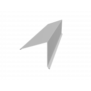 Планка конька односкатной кровли Grand Line 180x160 0,7 Zn (3м)