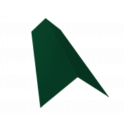 Планка конька плоского 145х145 0,45 Drap TX RAL 6005 зеленый мох (3м)