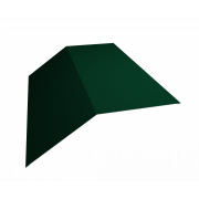 Планка конька плоского 190х190 0,5 Satin Matt RAL 6005 зеленый мох (2м)