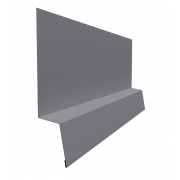 Планка начальная фальц 0,45 Drap TX RAL 7004 сигнальный серый (2м)