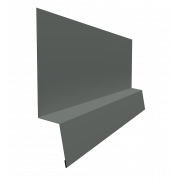 Планка начальная фальц 0,45 PE с пленкой RAL 7005 мышино-серый (2м)