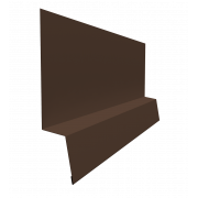 Планка начальная фальц 0,45 Drap TX RAL 8017 шоколад (2м)