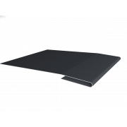 Планка начальная 0,45 Drap TwinColor RAL 7024 мокрый асфальт (3м)