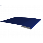 Планка начальная 0,45 PE с пленкой RAL 5002 ультрамариново-синий (2м)