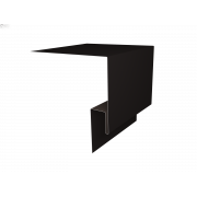 Планка околооконная сложная 250х50х18 (j-фаска) 0,5 Velur X RR 32 темно-коричневый (2м)