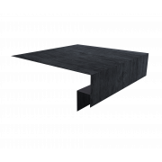 Планка околооконная сложная БХ new 200х50х27 0,45 Print Premium Grey Wood TwinColor (2м)