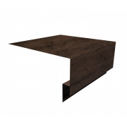 Планка околооконная сложная БХ new 200х75х27 0,45 Print Elite Antique Wood TwinColor (3м)