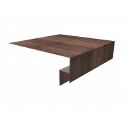 Планка околооконная сложная БХ new 250х50х27 (j-фаска) 0,45 Print Premium Almond Wood Fresh (2м)