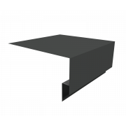 Планка околооконная сложная БХ new 250х75х27 0,5 Satin с пленкой RAL 7016 антрацитово-серый (2м)