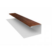 Планка П-образная БХ new 0,45 Print Premium Cherry Wood Fresh TwinColor (3м)