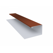 Планка П-образная БХ new 0,5 Satin Matt RAL 8004 терракота (2м)