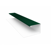 Планка П-образная БХ new 0,5 Satin с пленкой RAL 6005 зеленый мох (2м)
