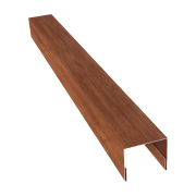 Планка П-образная заборная 20 0,45 Print Premium Rowan Fresh TwinColor (3м)