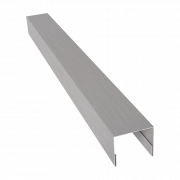 Планка П-образная заборная 24 0,45 Print Elite Milky Wood TwinColor (3м)