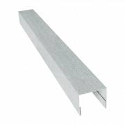 Планка П-образная заборная 24 0,5 Zn (2,5м)