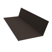 Планка примыкания 150х250 0,45 Drap TX RR 32 темно-коричневый (2м)
