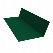 Планка примыкания 150х250 0,5 Satin Matt RAL 6005 зеленый мох (2м)