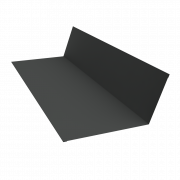 Планка примыкания 150х250 0,5 Satin с пленкой RAL 7016 антрацитово-серый (3м)