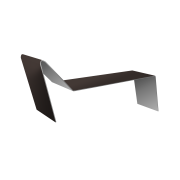 Планка примыкания для мягкой кровли 0,45 Drap TX RR 32 темно-коричневый (2м)