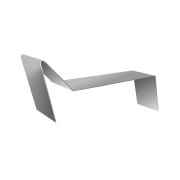 Планка примыкания для мягкой кровли 0,45 PE с пленкой RAL 7004 сигнальный серый (2м)