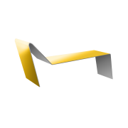 Планка примыкания для мягкой кровли 0,45 PE с пленкой RAL 1018 цинково-желтый (2м)