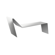 Планка примыкания для мягкой кровли 0,5 Satin с пленкой RAL 9006 бело-алюминиевый (2м)