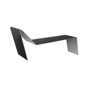 Планка примыкания для мягкой кровли 0,5 Satin с пленкой RAL 7016 антрацитово-серый (3м)