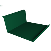 Планка примыкания нижняя 20х122х260х15 0,5 Satin Matt RAL 6005 зеленый мох (2м)