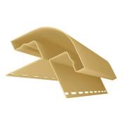 Планка радиусная Grand Line ЯФАСАД Classic карамельный (3,0м)