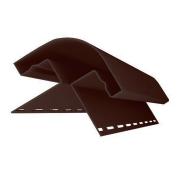 Планка радиусная Grand Line ЯФАСАД Premium Acryl темный дуб (3,0м)