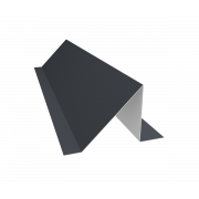 Планка снегозадержания 0,4 PE с пленкой RAL 7024 мокрый асфальт (3м)