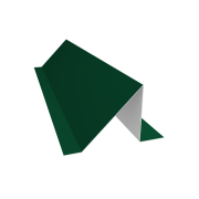 Планка снегозадержания 0,45 PE с пленкой RAL 6005 зеленый мох (3м)