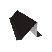 Планка снегозадержания 0,45 PE с пленкой RAL 9005 черный (2м)