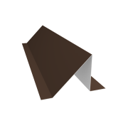 Планка снегозадержания 0,45 PE с пленкой RAL 8017 шоколад (2м)