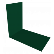 Планка снегозадержания усиливающая 0,4 PE с пленкой RAL 6005 зеленый мох (2м)