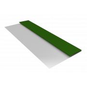 Планка стартовая БХ new 0,45 PE с пленкой RAL 6002 лиственно-зеленый (3м)