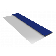 Планка стартовая БХ new 0,45 PE с пленкой RAL 5002 ультрамариново-синий (2м)