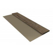 Планка стартовая БХ new 0,45 Print Elite Nordic Wood TwinColor (3м)